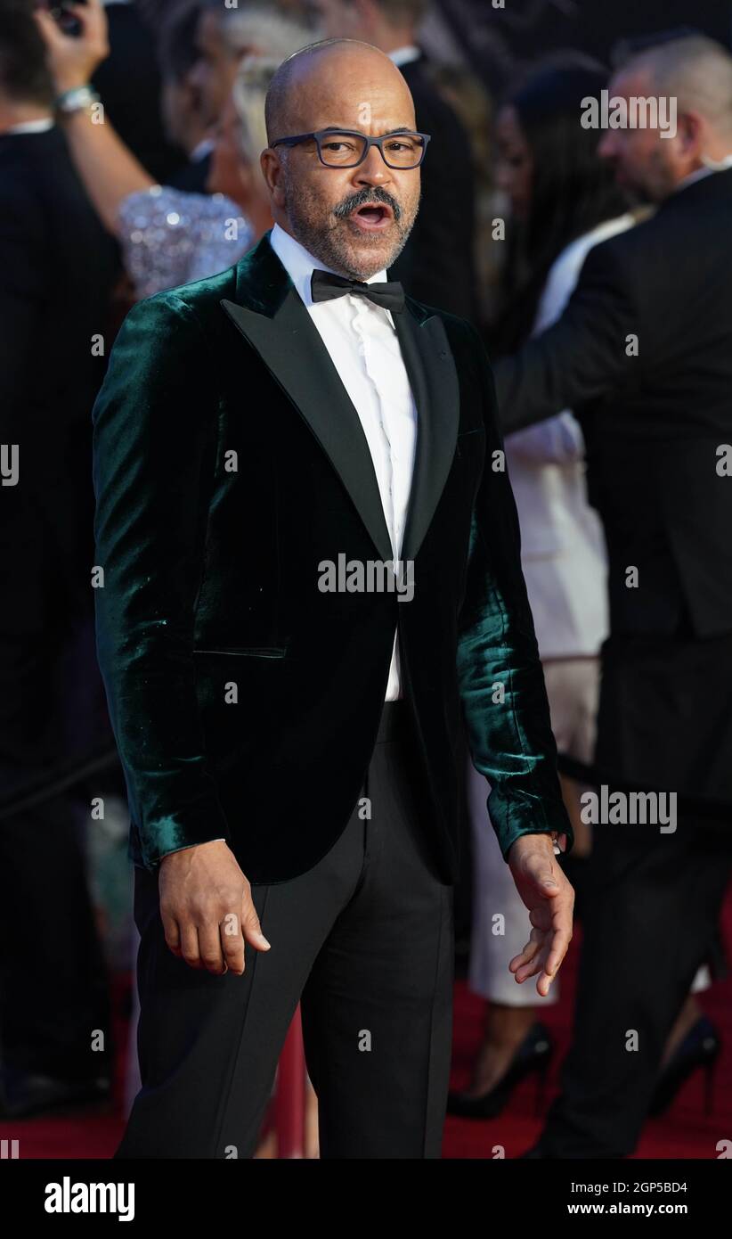 Jeffrey Wright Attending The World Premiere Of No Time To Die At The Royal Albert Hall In London Picture Date Tuesday September 28 21 Stock Photo Alamy
