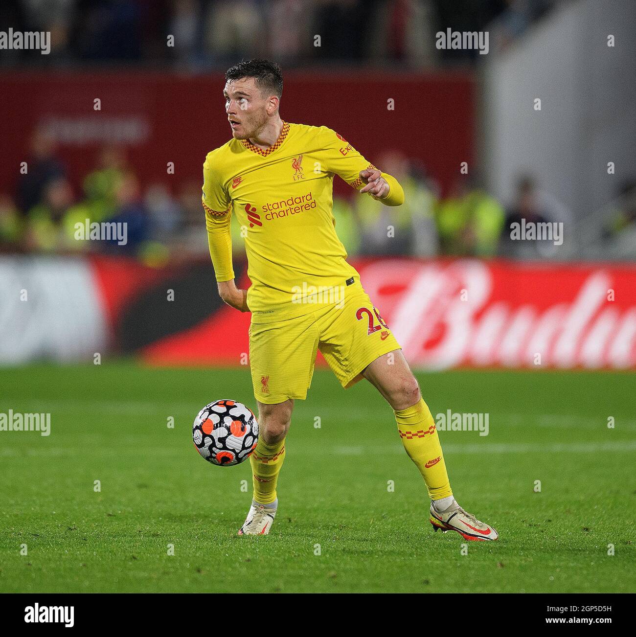 ANDREW ROBERTSON LIVERPOOL FC PREMIER LEAGUE, HUDDERSFIELD TOWN FC V LIVERPOOL  FC JOHN SMITH'S STADIUM, HUDDERSFIELD, ENGLAND 30 January 2018 GBB6341  STRICTLY EDITORIAL USE ONLY. If The Player/Players Depicted In This Image