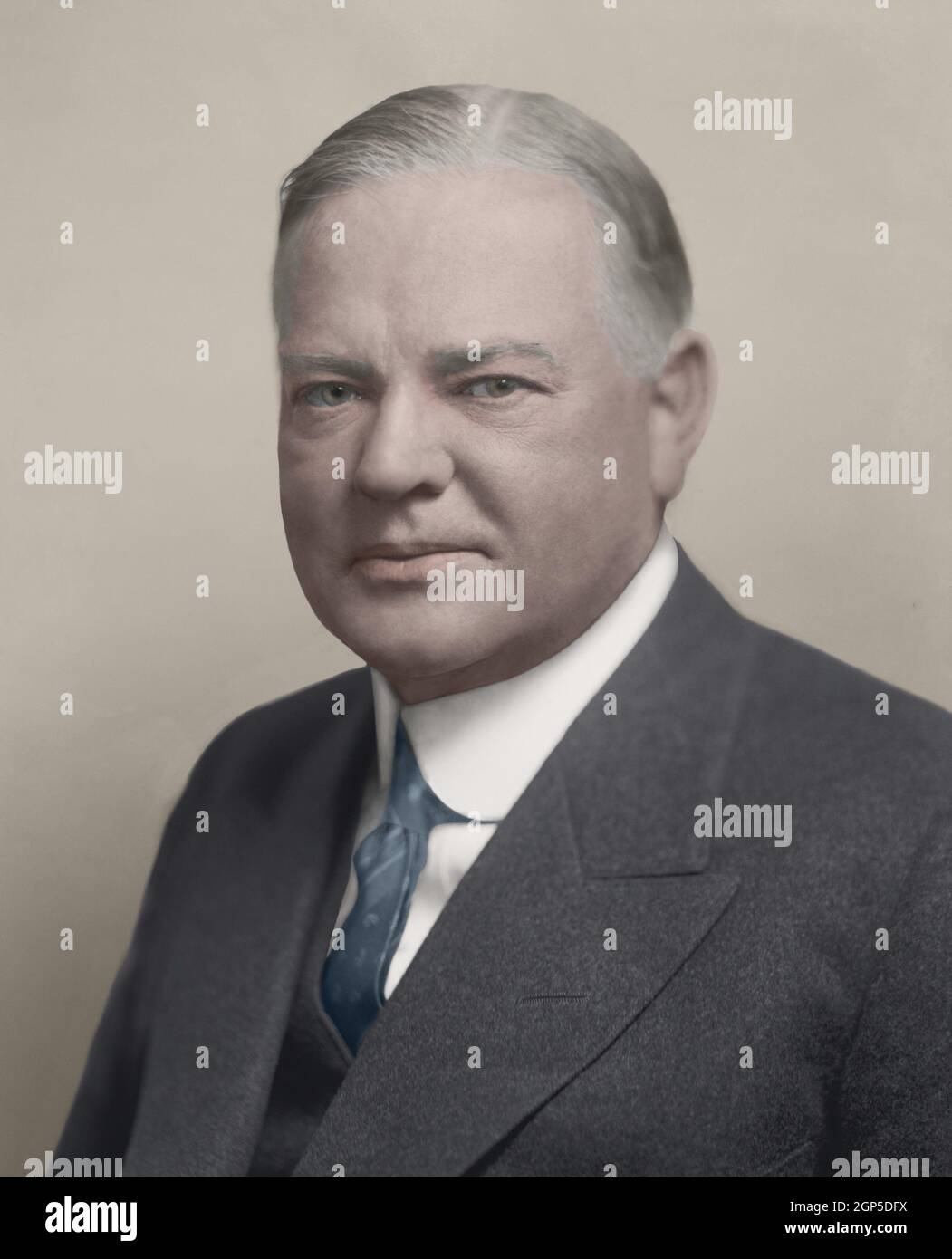 Herbert Hoover, 31st President of the United States serving from 1929