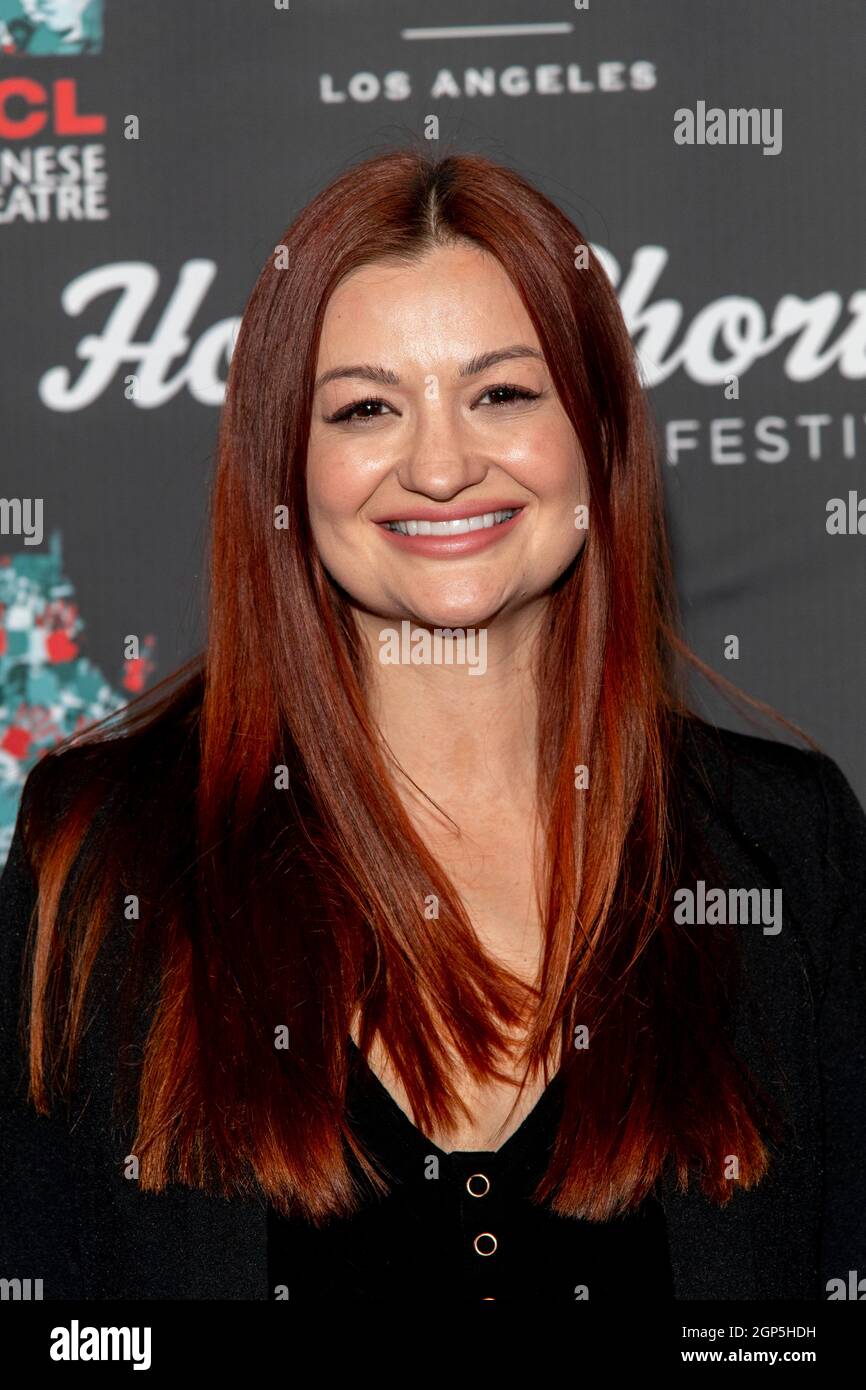 Los Angeles, USA. 27th Sep, 2021. Leah McKendrick attends The 17th