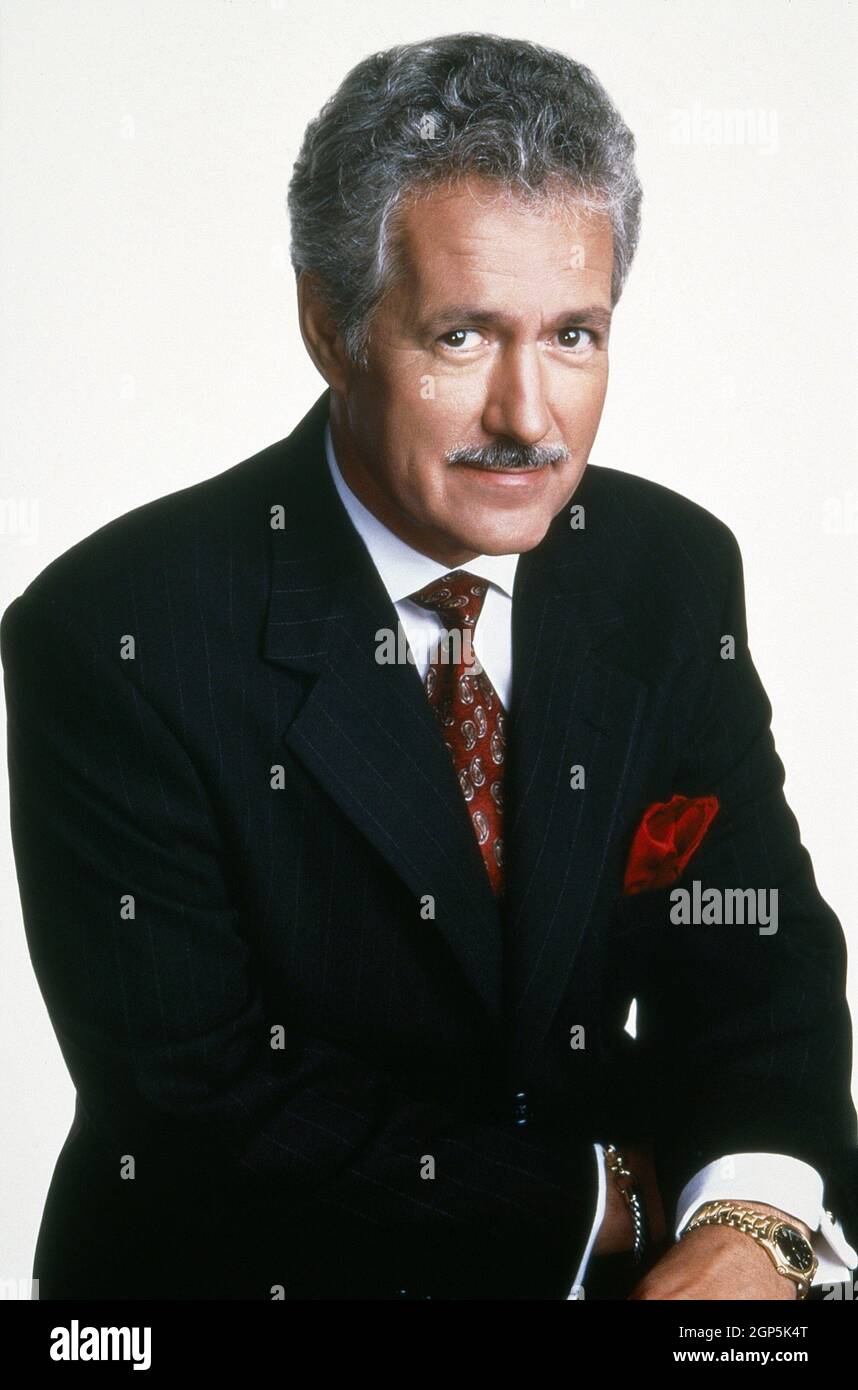 Alex Trebek, host of JEOPARDY, c. 2002 Stock Photo - Alamy