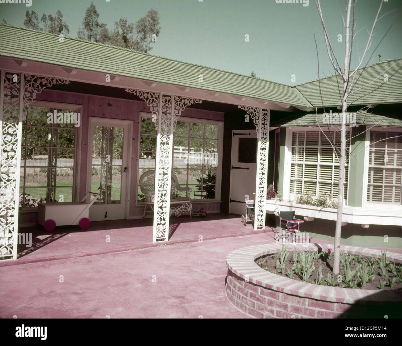 The 1950s home of Lucille Ball and Desi Arnaz, 19700 Devonshire Street