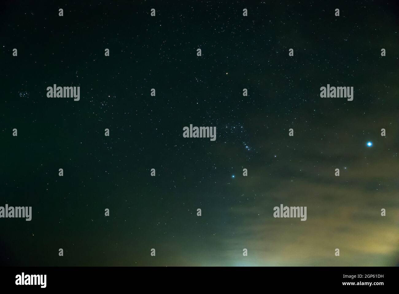 Starry night sky. The Milky Way, our the galaxy Stock Photo - Alamy