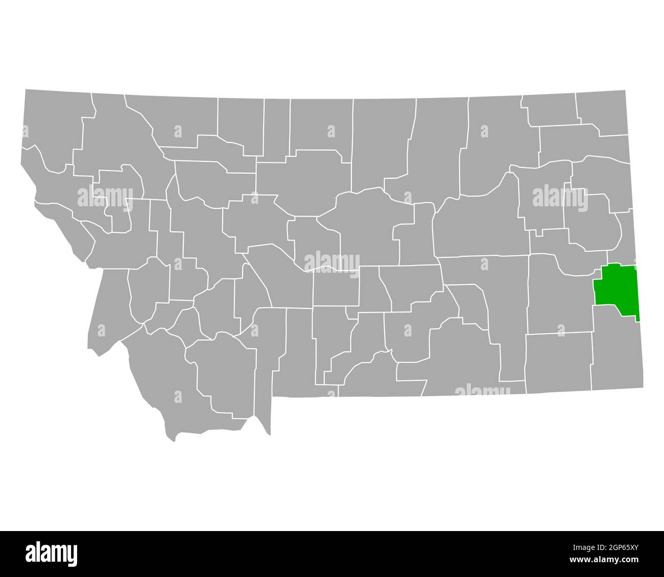 Fallon montana map hires stock photography and images Alamy