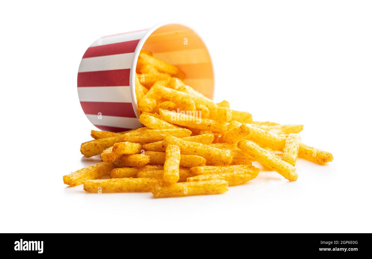 French fries in paper cup hi-res stock photography and images - Alamy