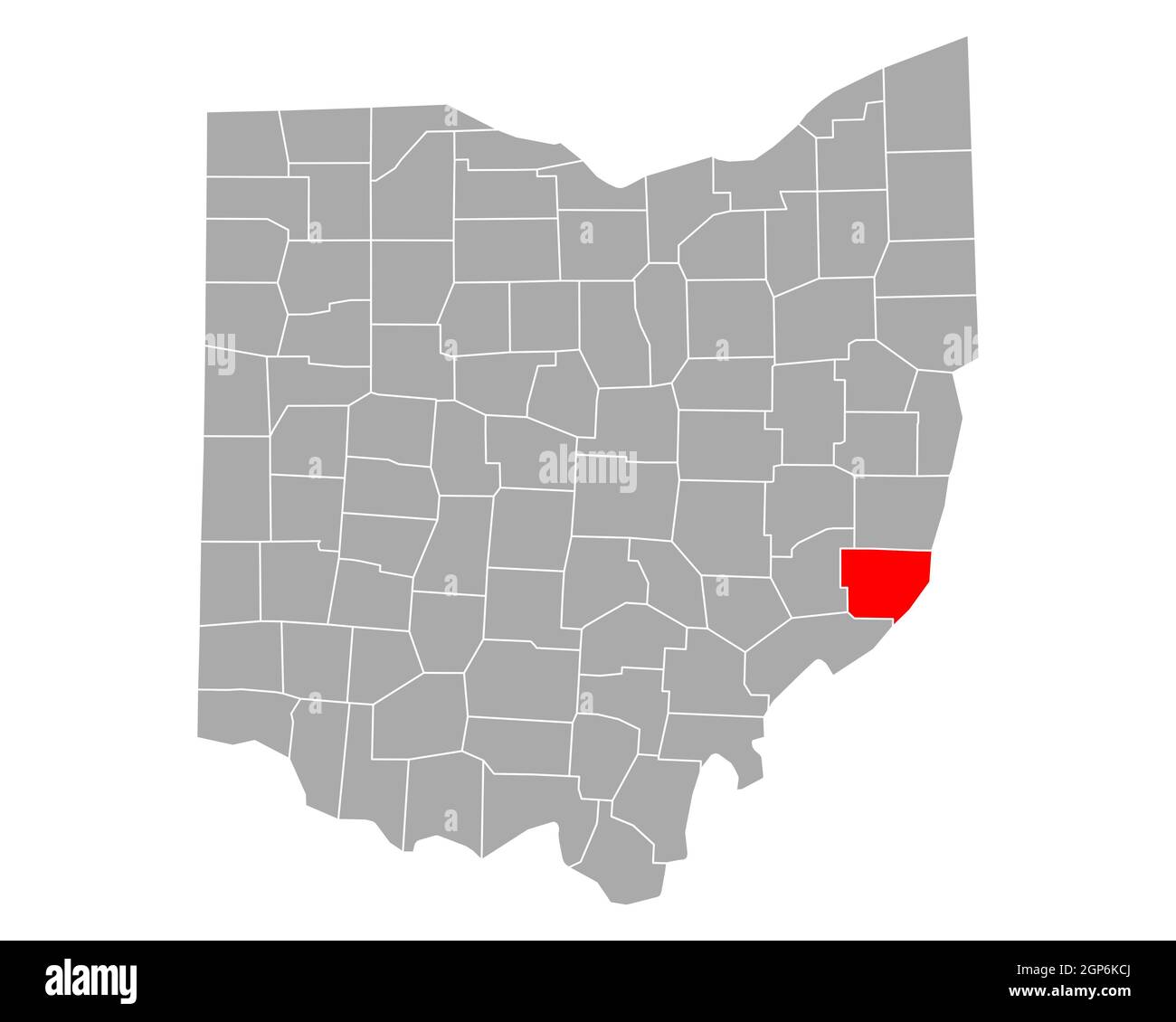 Fly Ohio Map Map of Monroe in Ohio Stock Photo - Alamy