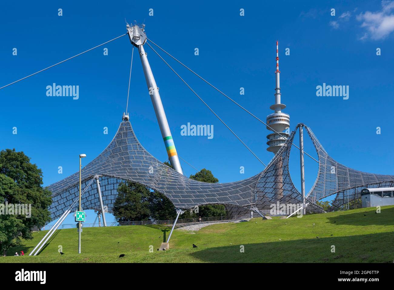 Olympic stadium communication tower hi-res stock photography and images ...