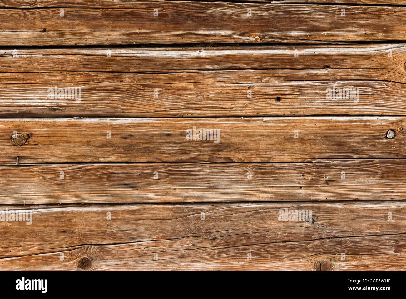 Closeup picture of old rustic wooden planks Stock Photo - Alamy