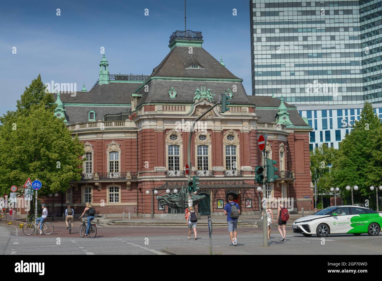 Laeiszhalle, Johannes Brahms Platz, Hamburg, Germany Stock Photo Alamy