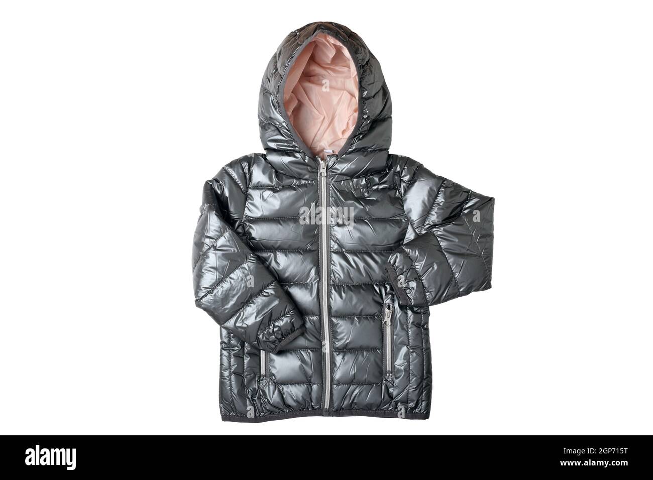 silver winter jacket