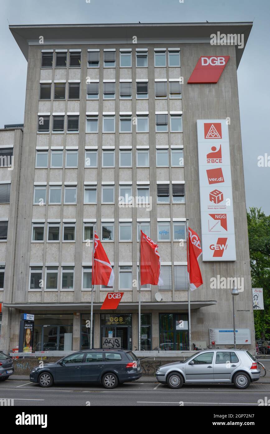 Trade Union House, Hans-Boeckler-Platz, Cologne, North Rhine-Westphalia, Germany Stock Photo