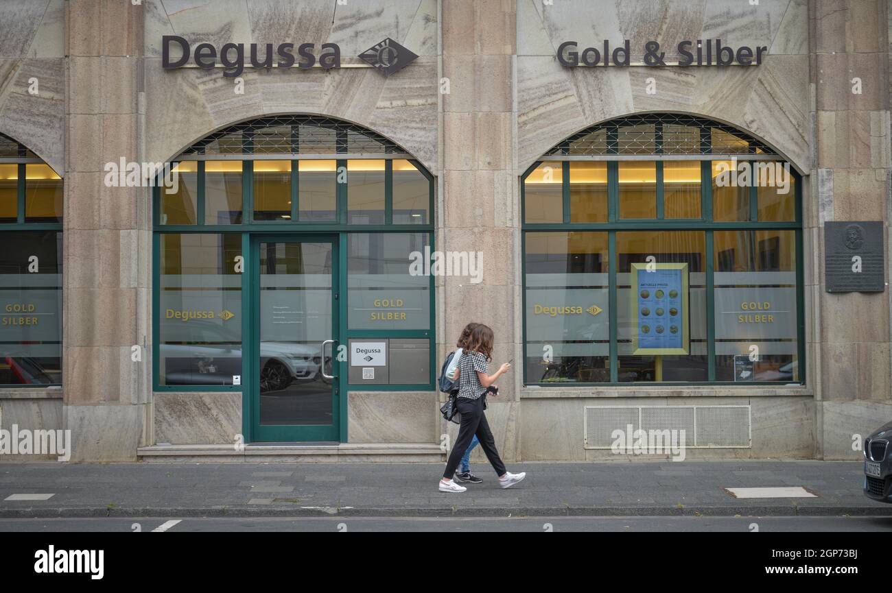 Degussa Goldhandel, Gereonstrasse, Cologne, North Rhine-Westphalia, Germany Stock Photo
