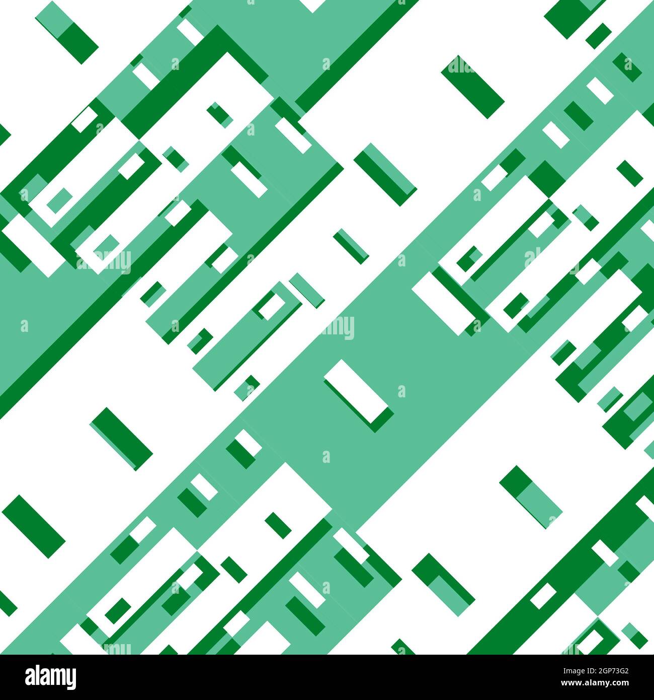 Green geometric shapes pattern hi-res stock photography and images - Alamy