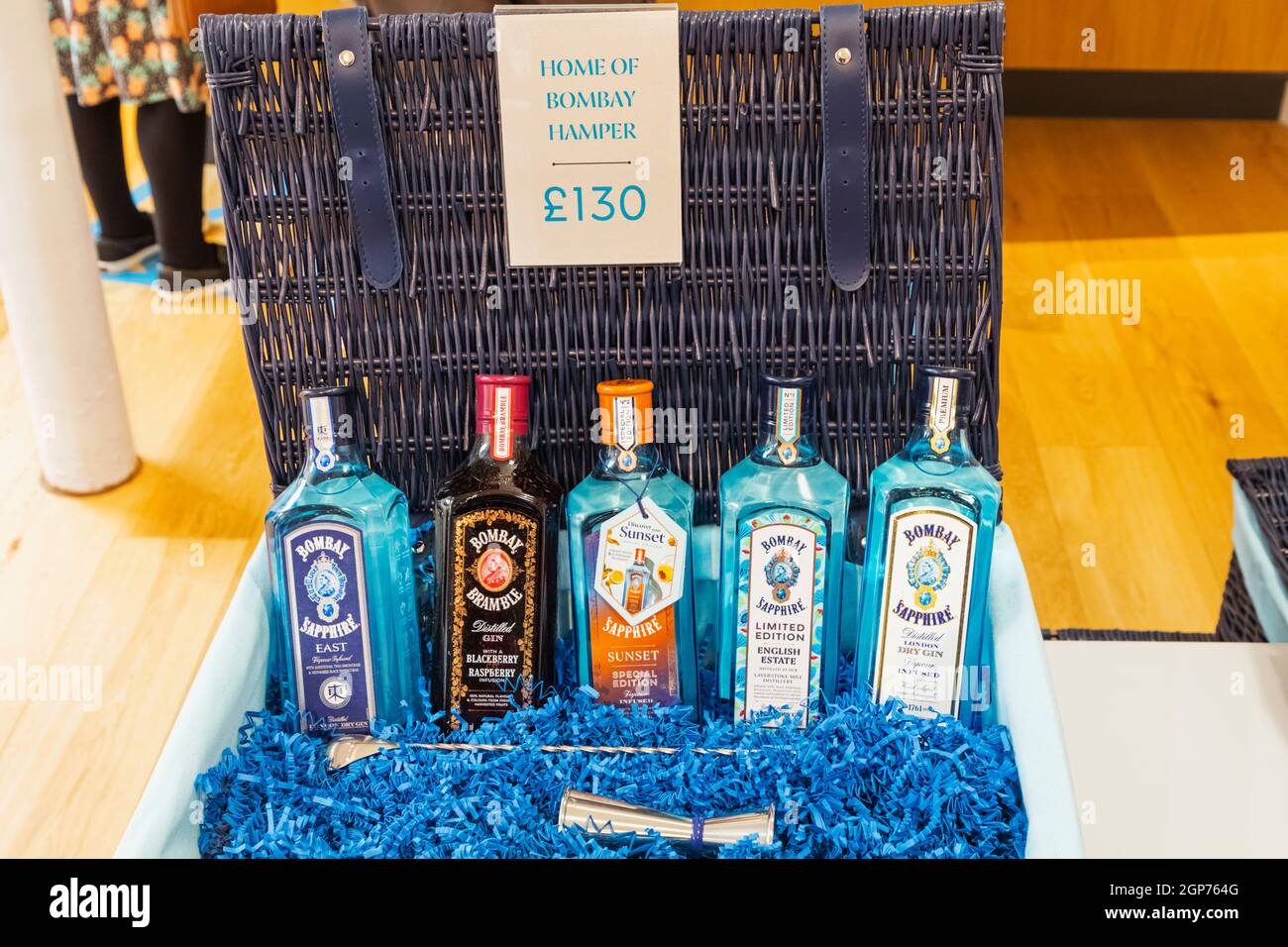 England, Hampshire, Laverton, Bombay Sapphire Gin Distillery, Retail