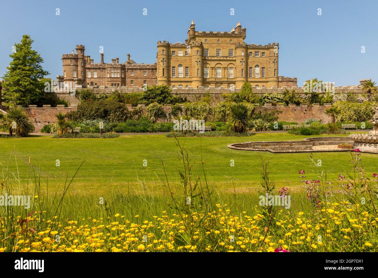 Culzean Castle and Gardens, Lowlands, Scotland, United Kingdom Stock Photo
