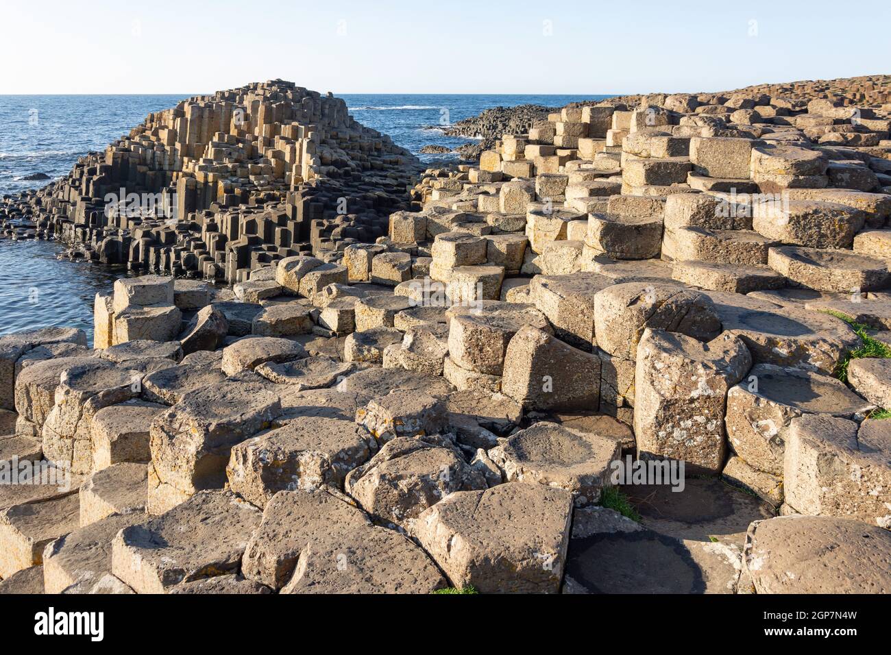 Basalt columns, The Giant's Causeway, Causeway Coast, near Bushmills