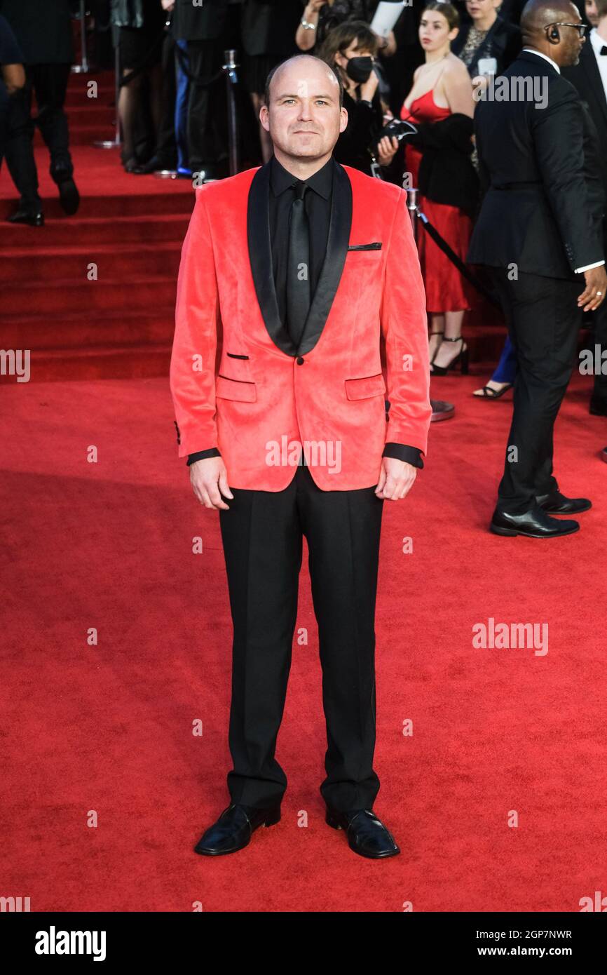 Royal Albert Hall, London, UK. 28th Sep, 2021. Rory Kinnear attends the World Premiere of No Time To Die. Picture by Credit: Julie Edwards/Alamy Live News Stock Photo