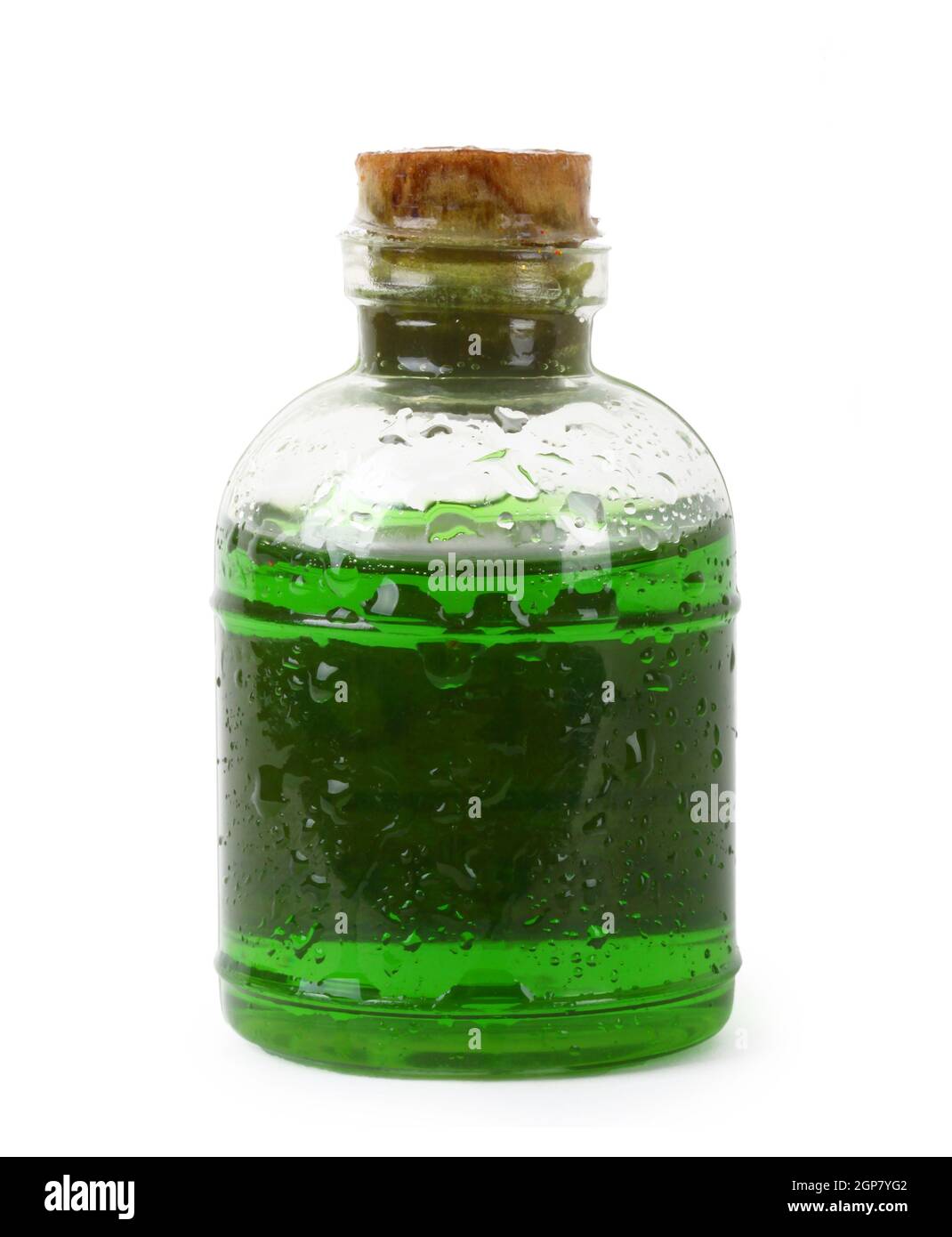 Glass Crystal Embossed Potion Bottles