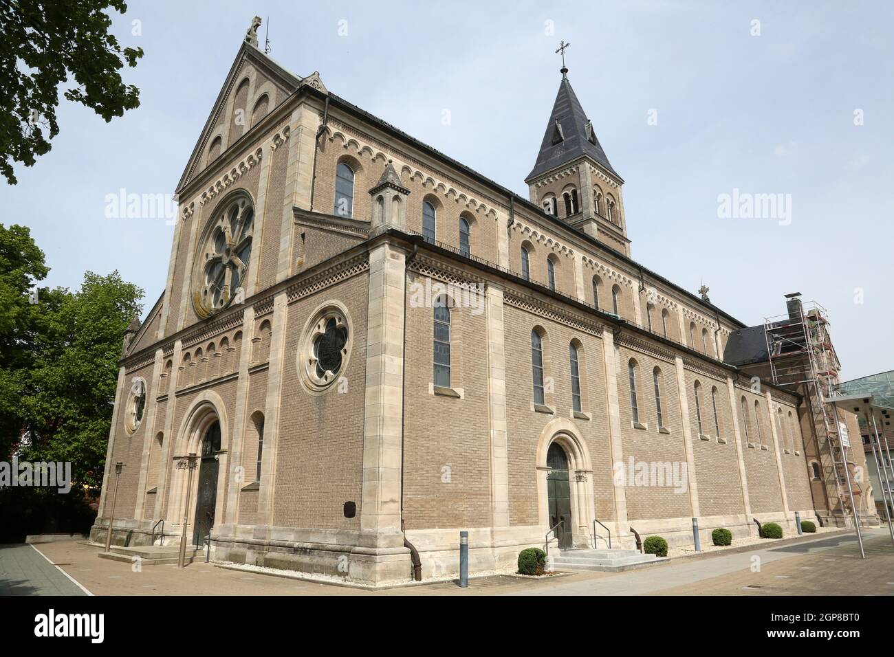Saint Stephen parish church in Wasseralfingen, Germany Stock Photo