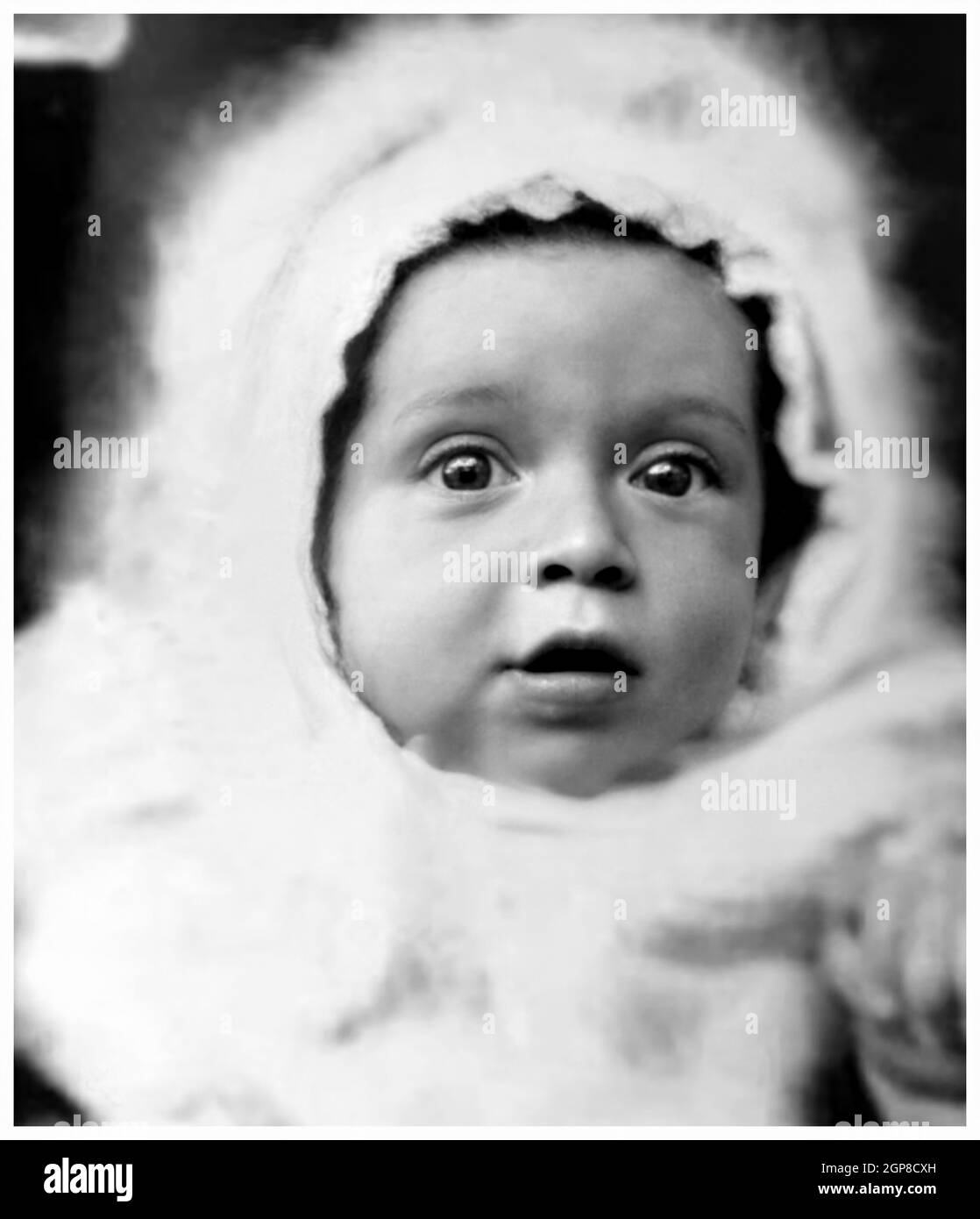 1940 , december , NEW YORK , USA : The celebrated american actor AL PACINO  ( born 25 april 1940 ) when was a young baby aged only 8 months . Unknown photographer .- HISTORY - FOTO STORICHE - ATTORE - MOVIE - CINEMA - personalità da bambino bambini da giovane - personality personalities when was young - INFANZIA - CHILDHOOD - BAMBINO - BAMBINI - CHILDREN - CHILD - ATTORE - PORTRAIT - RITRATTO - HISTORY - FOTO STORICHE --- ARCHIVIO GBB Stock Photo