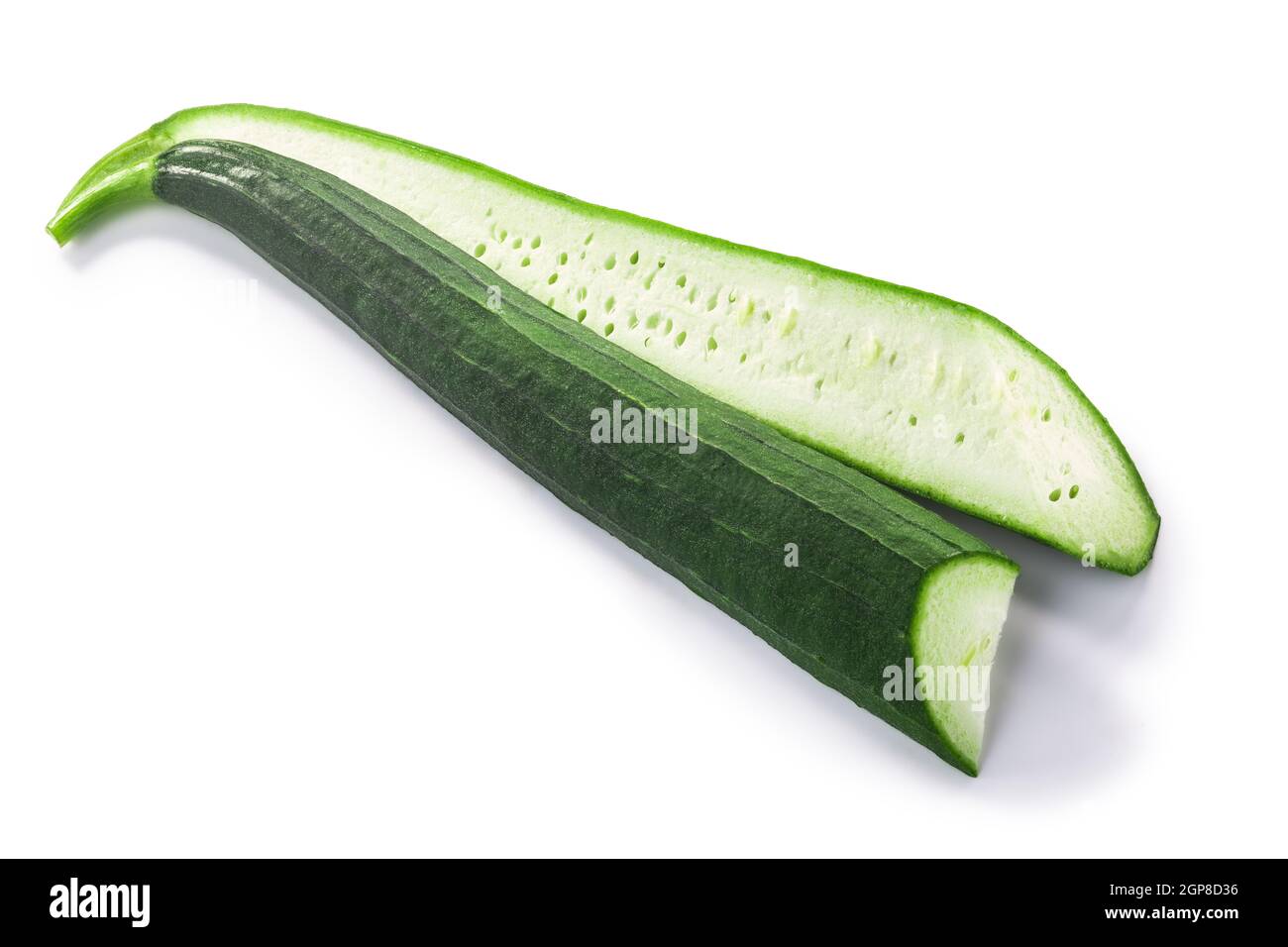 Raw sponge gourd Cut Out Stock Images & Pictures - Alamy