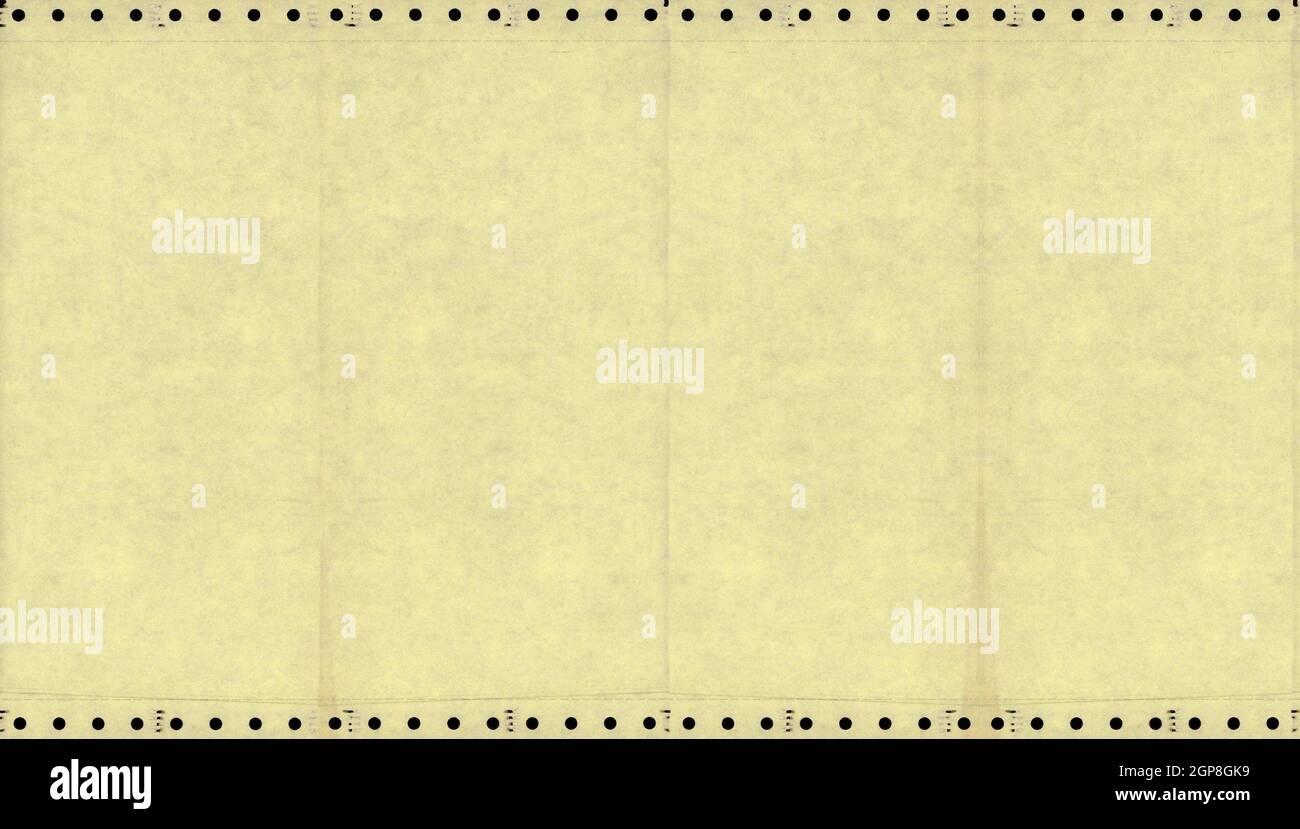 continuous form paper for dotmatrix and line printers Stock Photo Alamy