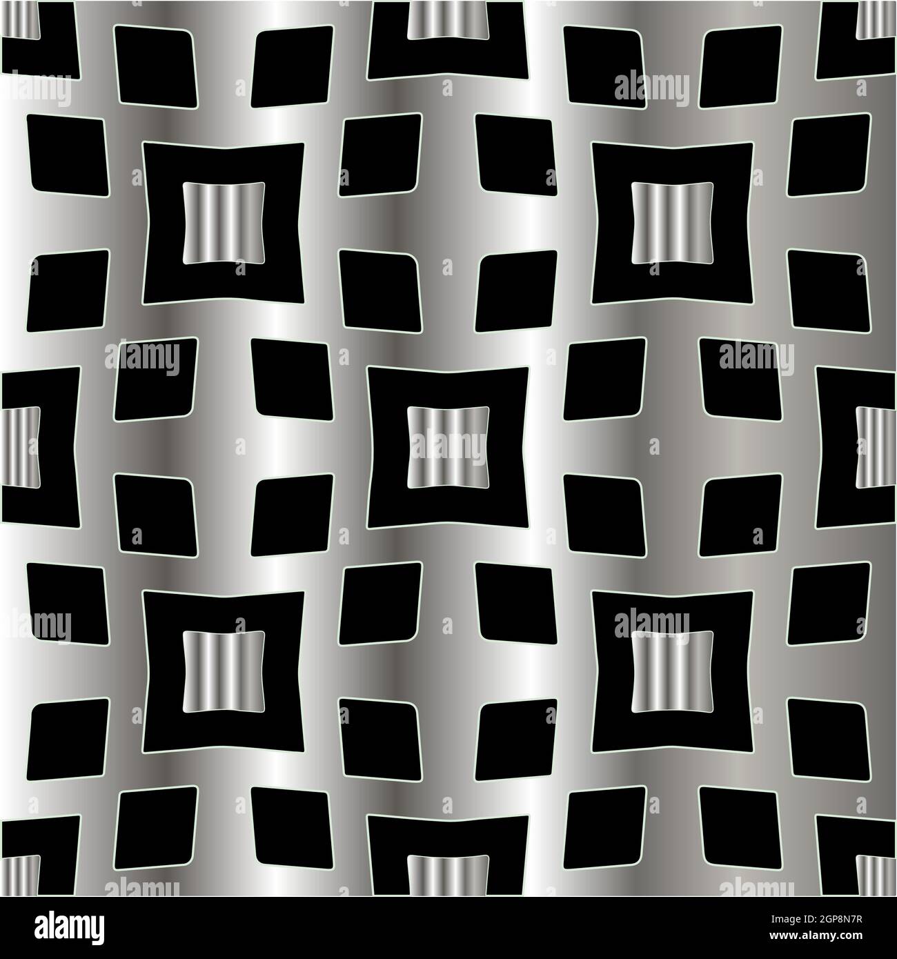 metal pattern on a black background. pattern for fabric, wallpaper ...