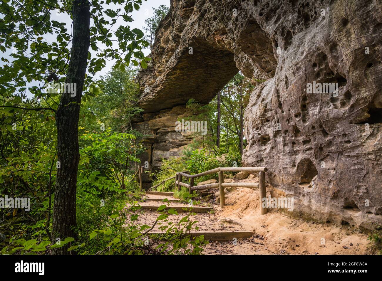 Natural Bridge State Park - Stanton - Kentucky Stock Photo