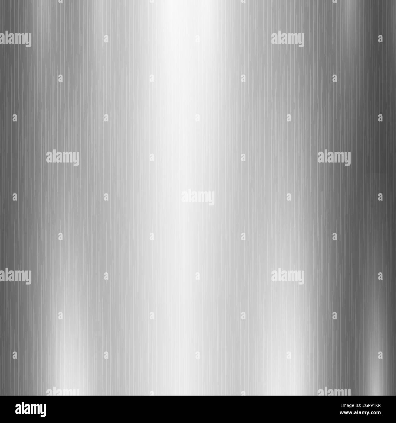 Texture panorama of silver metal with reflection - background Stock ...