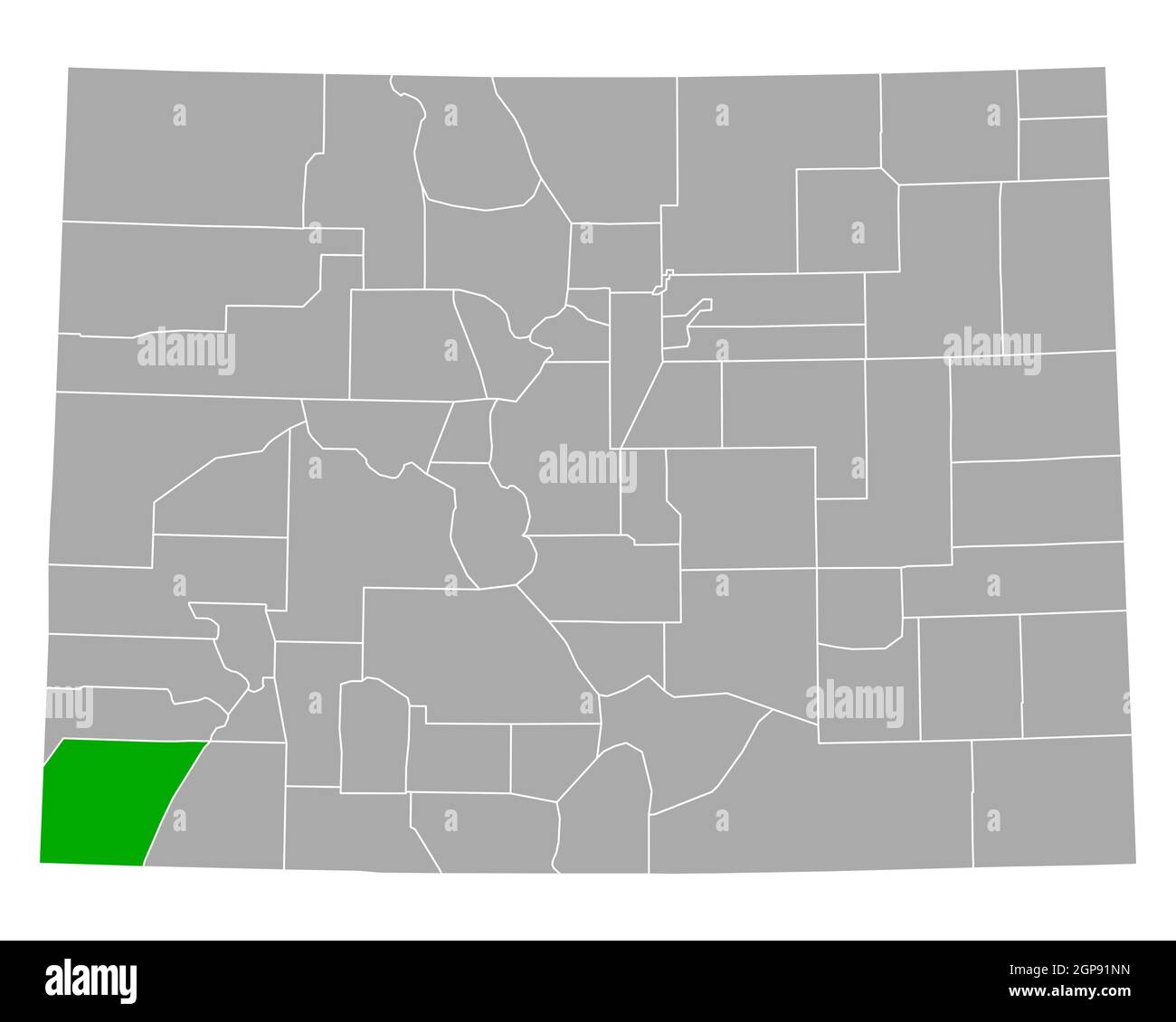 Map of Montezuma in Colorado Stock Photo Alamy