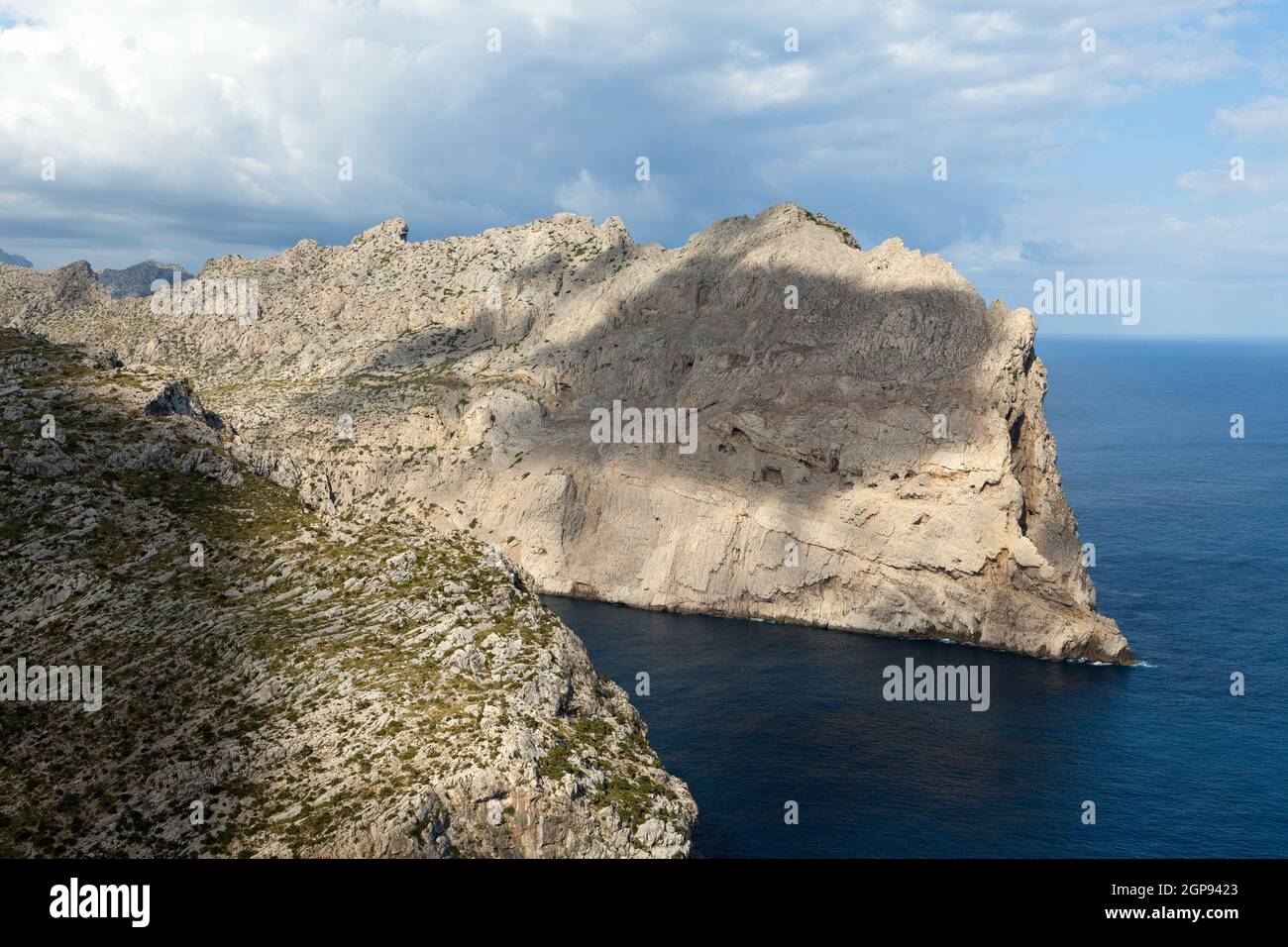 Cape Formentor on Majorca, Balearic island, Spain Stock Photo