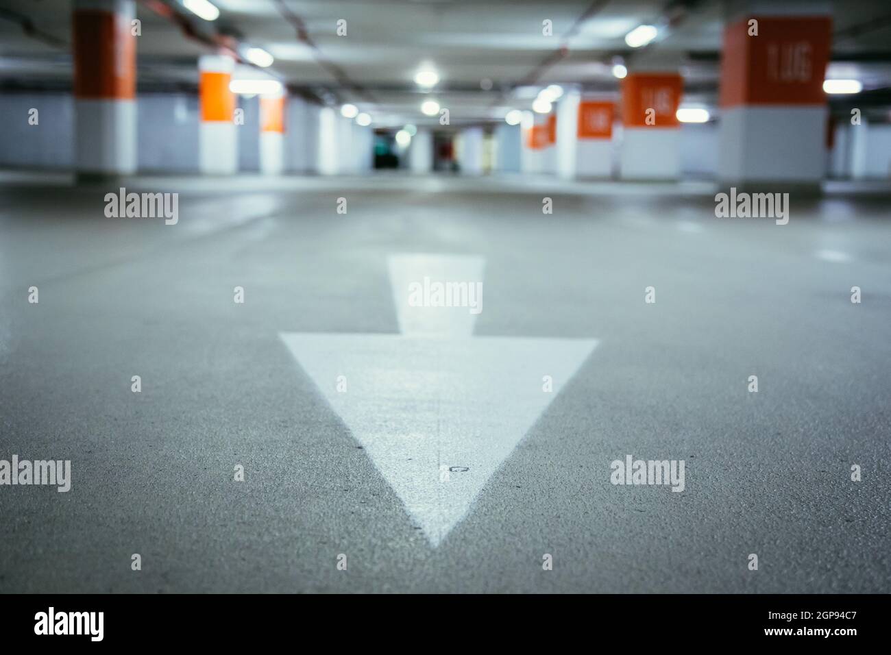 Empty Stacked Paint Cans Dirty Basement Floor Stock Photo by ©ErrantPixels  195898330