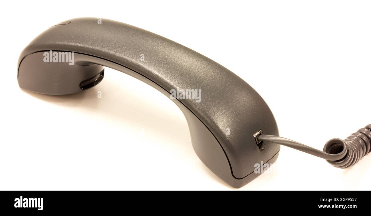 Telephone office equipment connection Stock Photo Alamy
