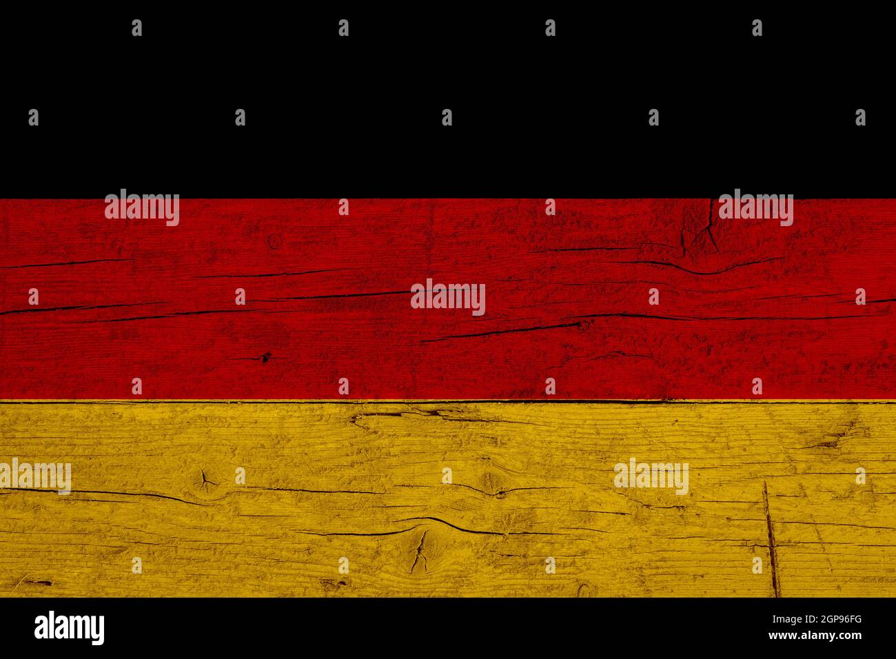 Flag of Germany. Wooden texture of the flag of Germany Stock Photo Alamy