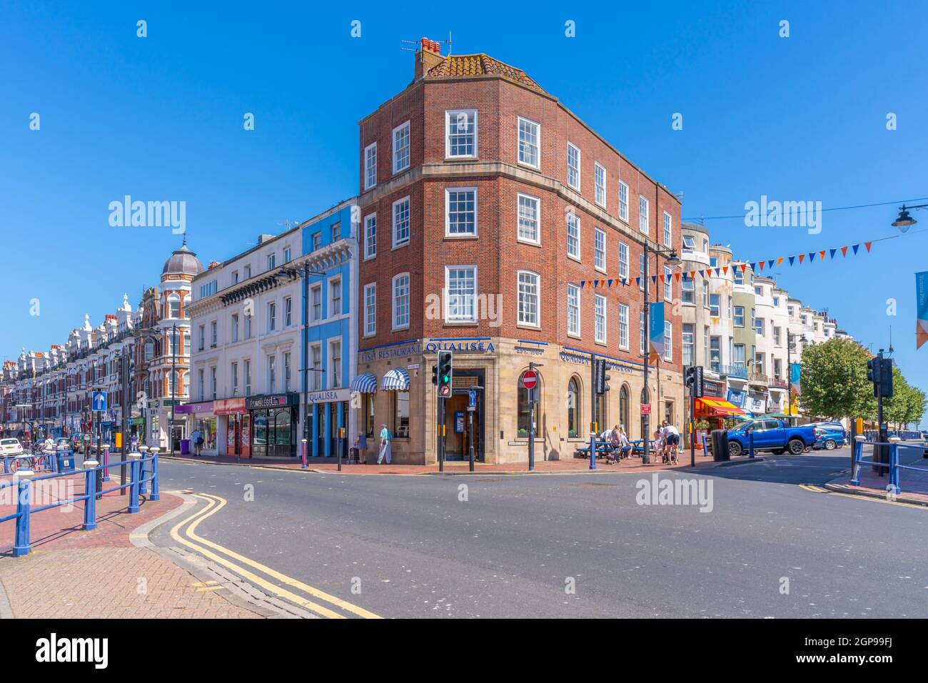 View Of Shops And Cafes In Eastbourne Town Centre Eastbourne East view-of-shops-and-cafes-in-eastbourne-town-centre-eastbourne-east