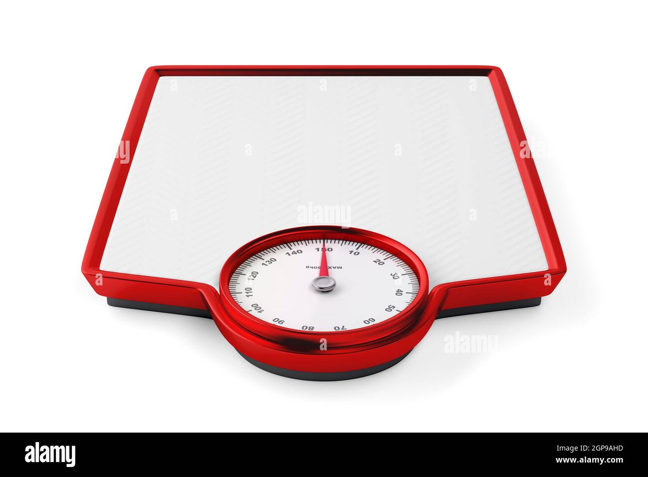 Analog Weight Scale Isolated Stock Photo, Picture and Royalty Free Image.  Image 28865250.