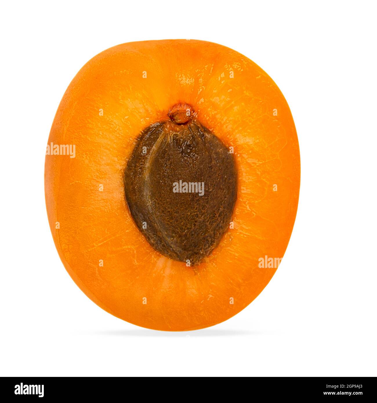 Aprocot Ripe Isolated fruits. Ripe apricot fruit on white background with clipping ...