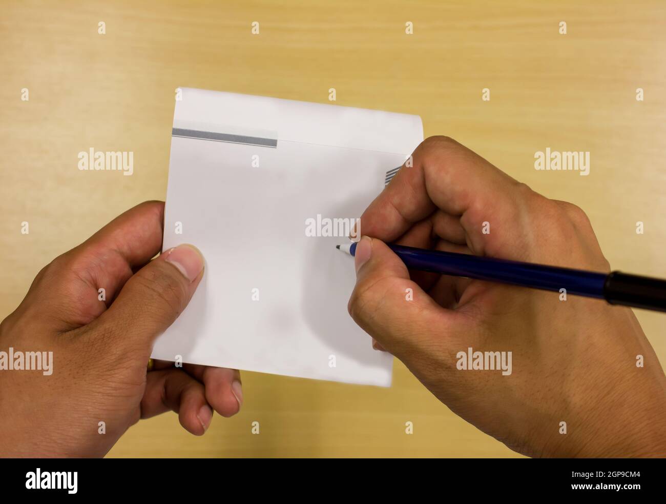 Reading a list cutout hi-res stock photography and images - Alamy