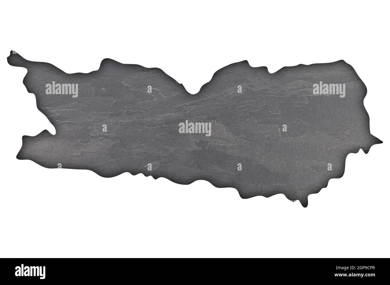 Map of Carinthia on dark slate Stock Photo - Alamy