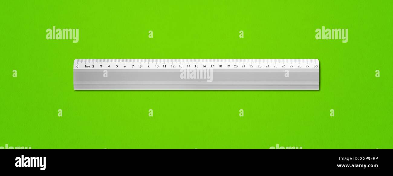 Metal Green Ruler Metallic ruler hi-res stock photography and images - Alamy