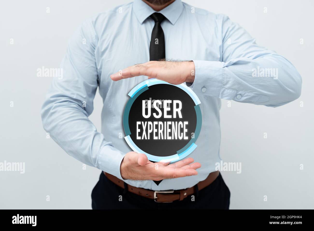 Sign displaying User Experience. Word for the overall experience of a ...