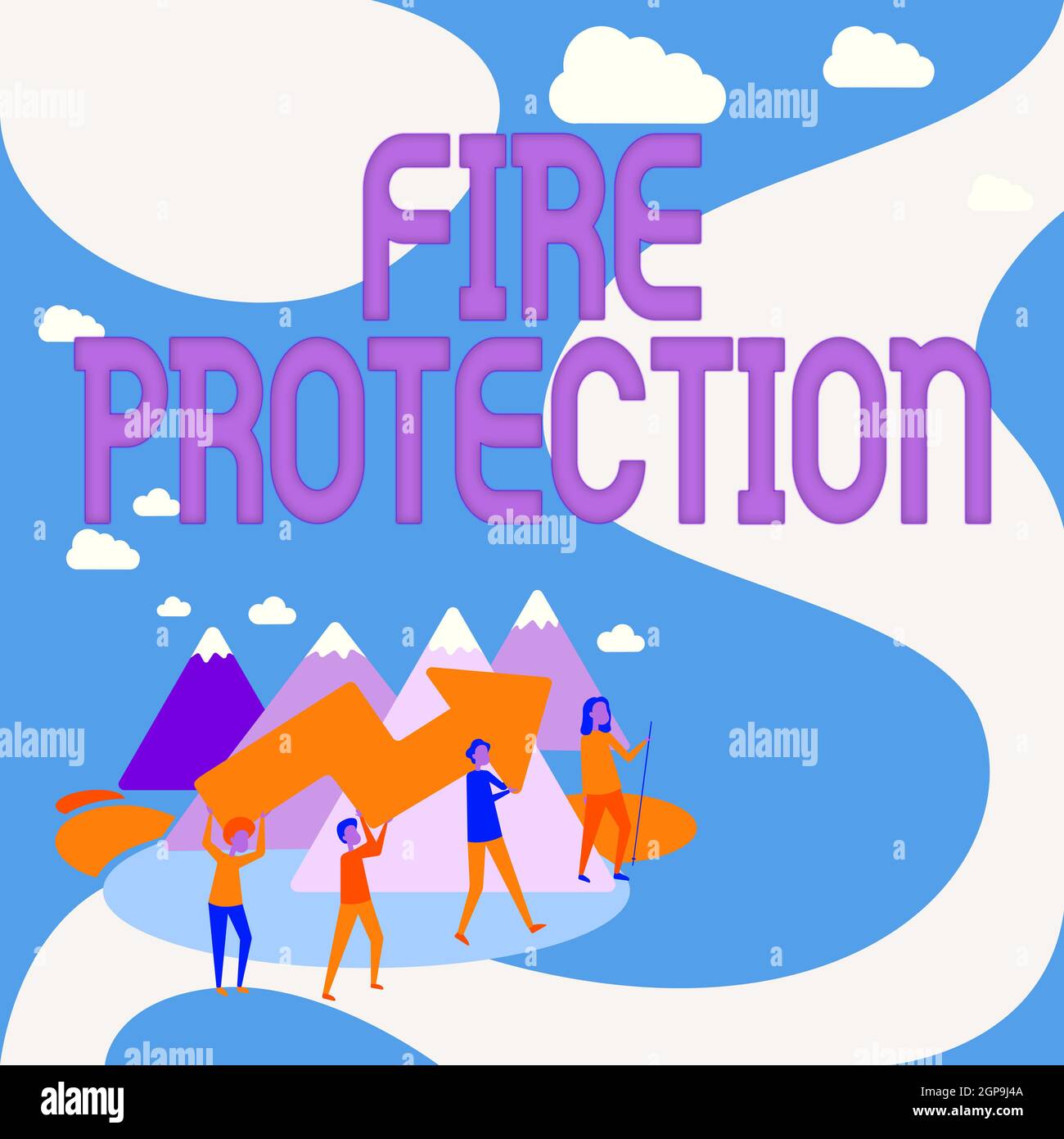 Inspiration showing sign Fire Protection. Business showcase measures