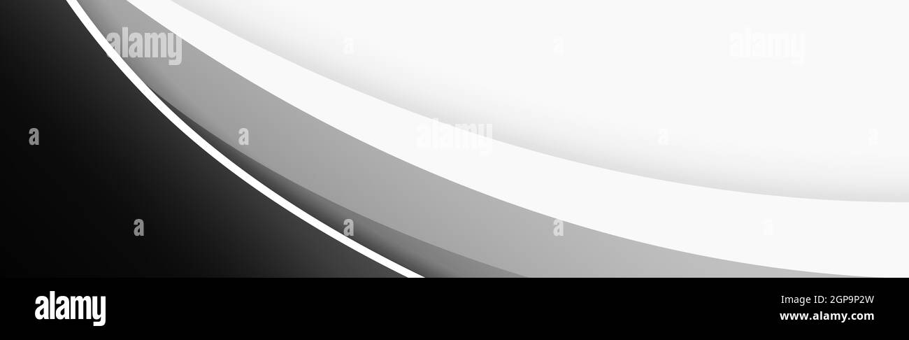 Abstract web template black and gray lines on white background - Vector ...