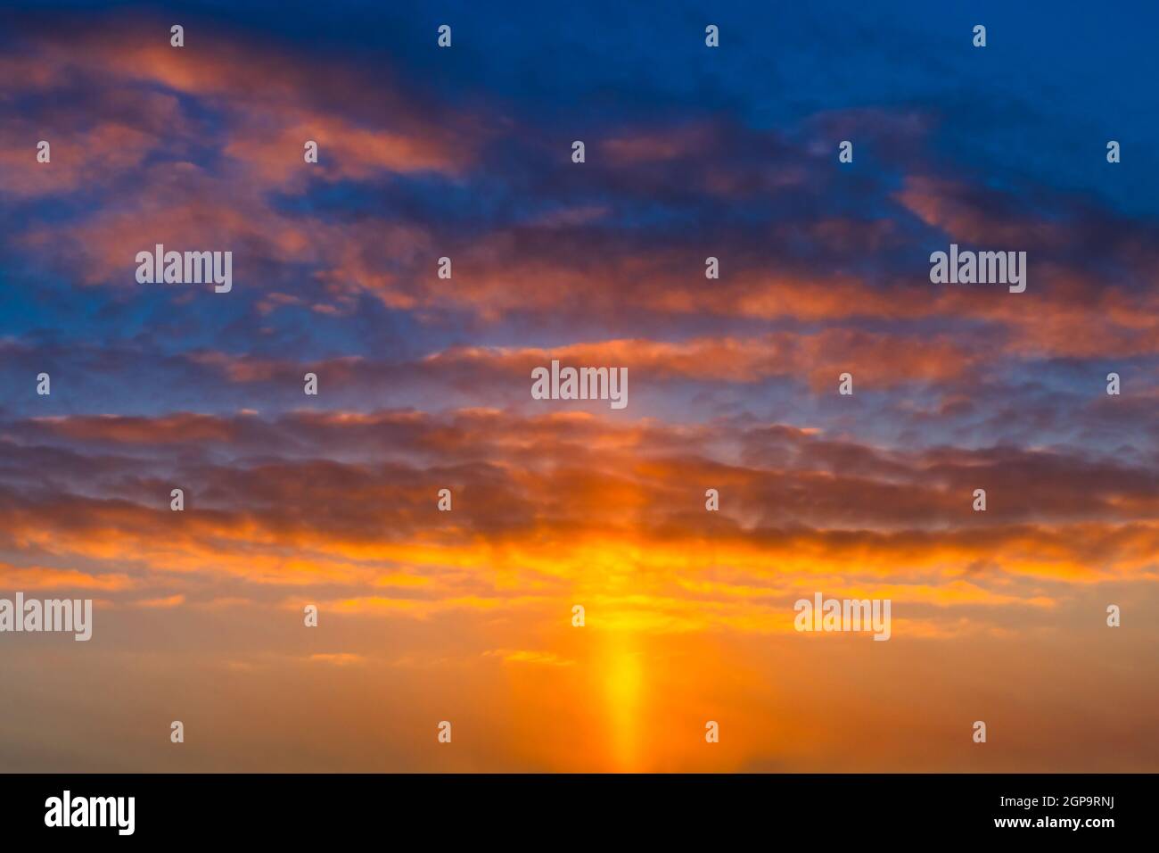 Multi Color Of Cloud And Sky At Twilight Time Stock Photo - Alamy