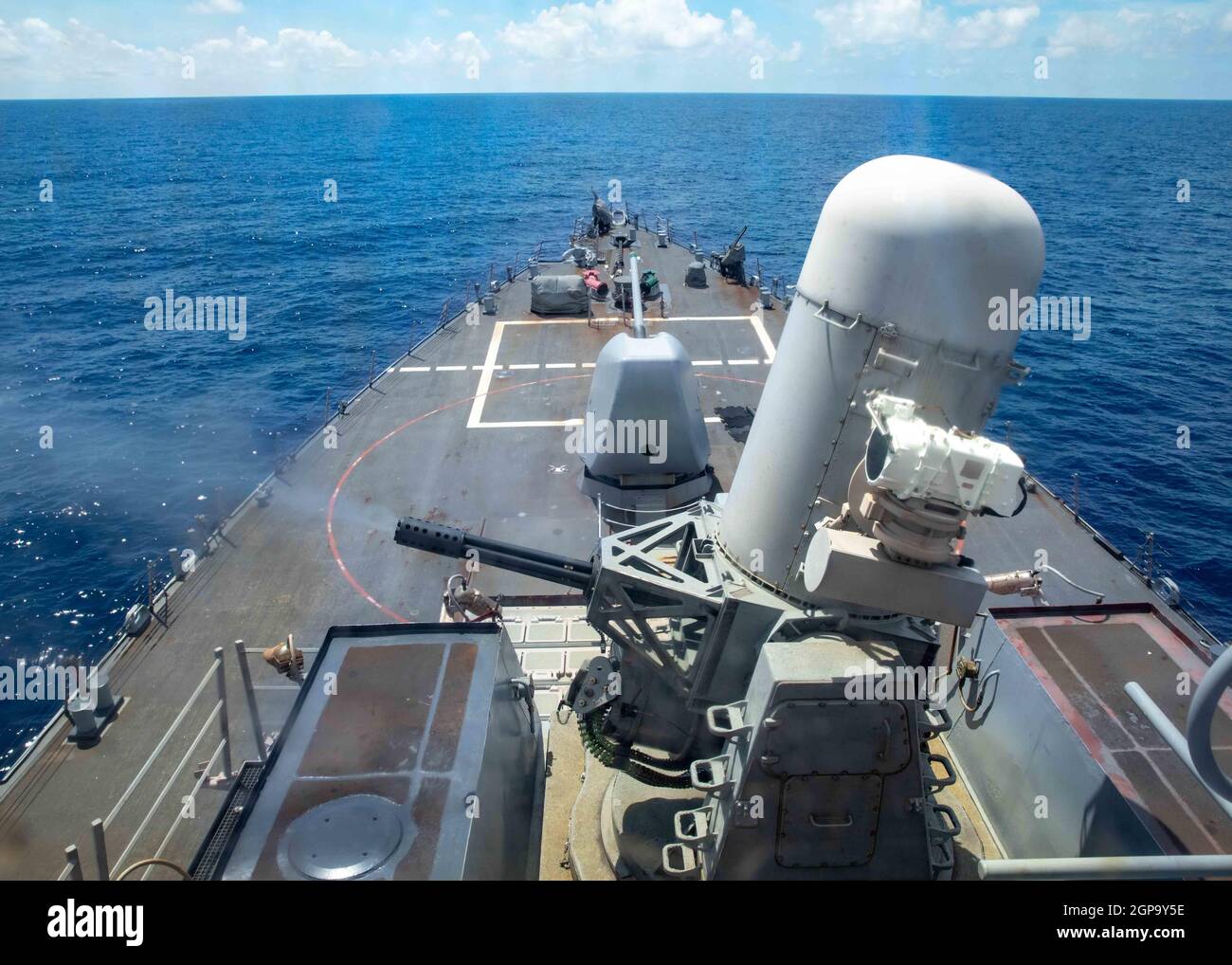 PHILIPPINE SEA Aug 24 2021 Arleigh Burke class Guided missile 
