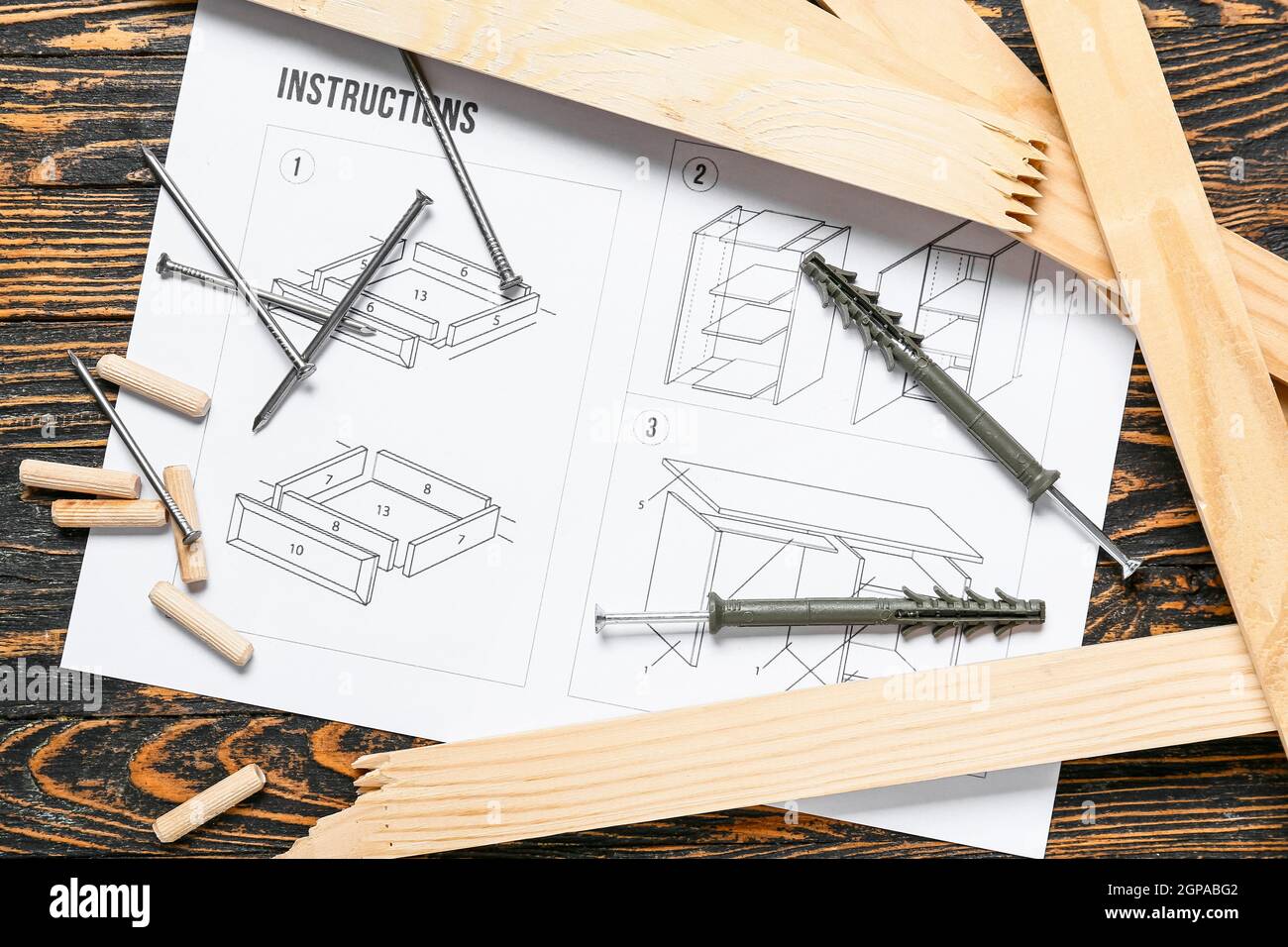 Assembling instructions hires stock photography and images Alamy