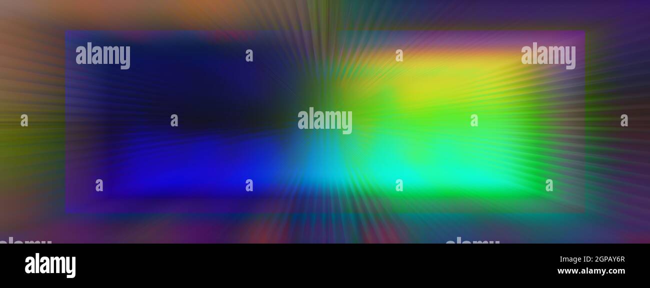 Iridescent LED Burst Star Large main image 1