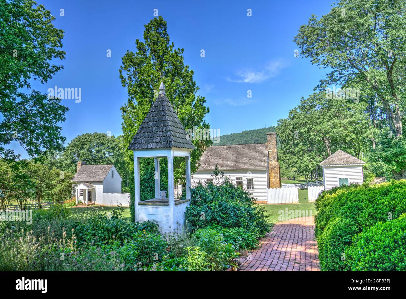 The Overseer’s House and Slave Quarters at James Monroe’s Highland home
