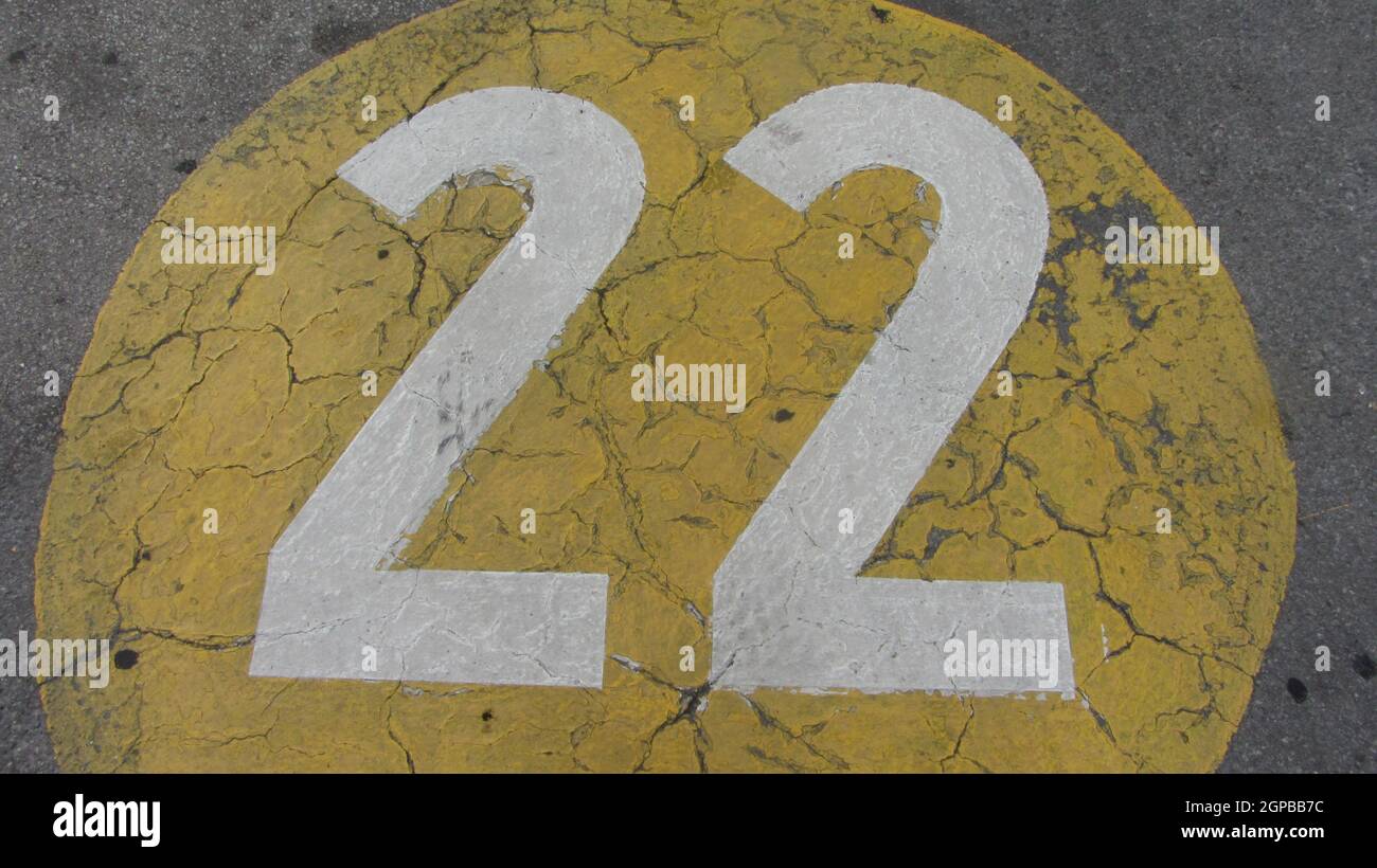 Number twenty two hi-res stock photography and images - Alamy
