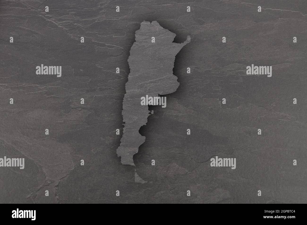 argentina vs mexico sub 20 - Map argentina on dark hi